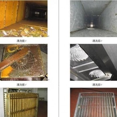 饭馆油烟管道风机清洗 佳馨达成都油烟罩清洗公司