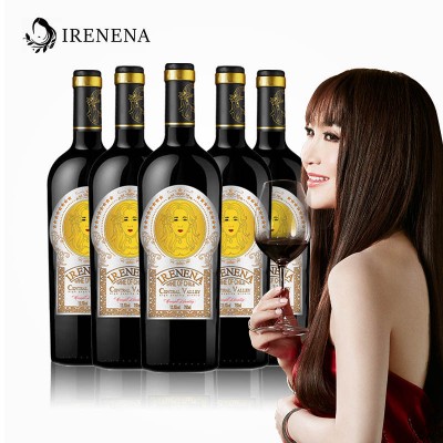 IRENENA红酒温碧霞自创品牌进口智利干红葡萄酒佳酿