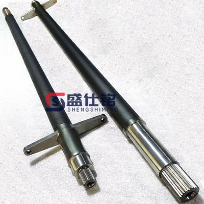 碳纤维辊 薄膜设备碳纤维导辊 高速分切机碳纤维展平辊