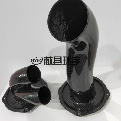 碳纤维弯管精密加工 高精度定制 工业轻量化弯型构 专业加工