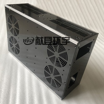 碳纤维箱体 碳纤维减震机架箱 碳纤维箱子