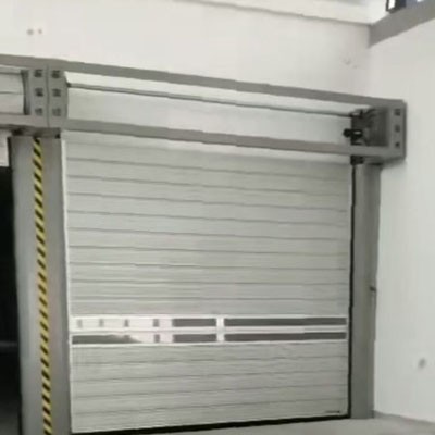 小区地库硬质快速卷帘门河北沧州任丘生产厂家