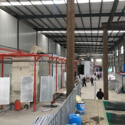 成都昆明贵阳西安兰州铝板喷漆喷塑流水线设备
