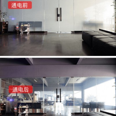 超白通电雾化玻璃 深圳制造商 酒店别墅专用 隐私保护创新设计