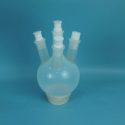 特氟龙反应装置PFA圆底烧瓶三颈烧瓶500ml