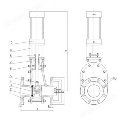 耐磨闸阀/摆动阀/清堵阀LZJ-S150-T/平衡阀