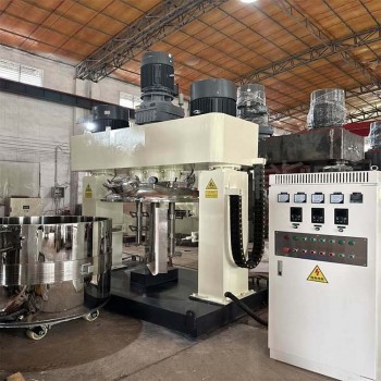 结构胶搅拌设备 600L强力分散机 可配套压料使用