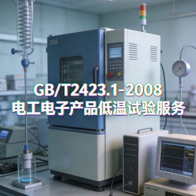 GB/T2423.1-2008电工电子产品低温试验服务