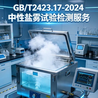 GB/T2423.17-2024中性盐雾试验检测服务