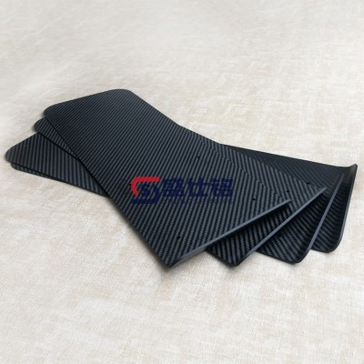 定制碳纤维异形加工件 轻量化高刚性 工业设备 非标碳结构件