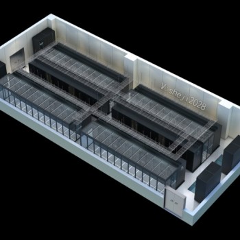 天津效果图设计|机房动环建设|拼接屏效果图制作