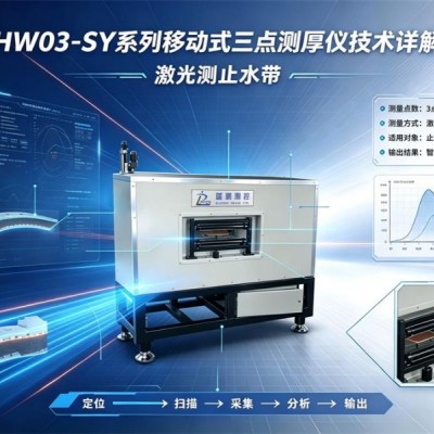 移动式三点测厚仪 测量止水带与肋部厚度 支持定制